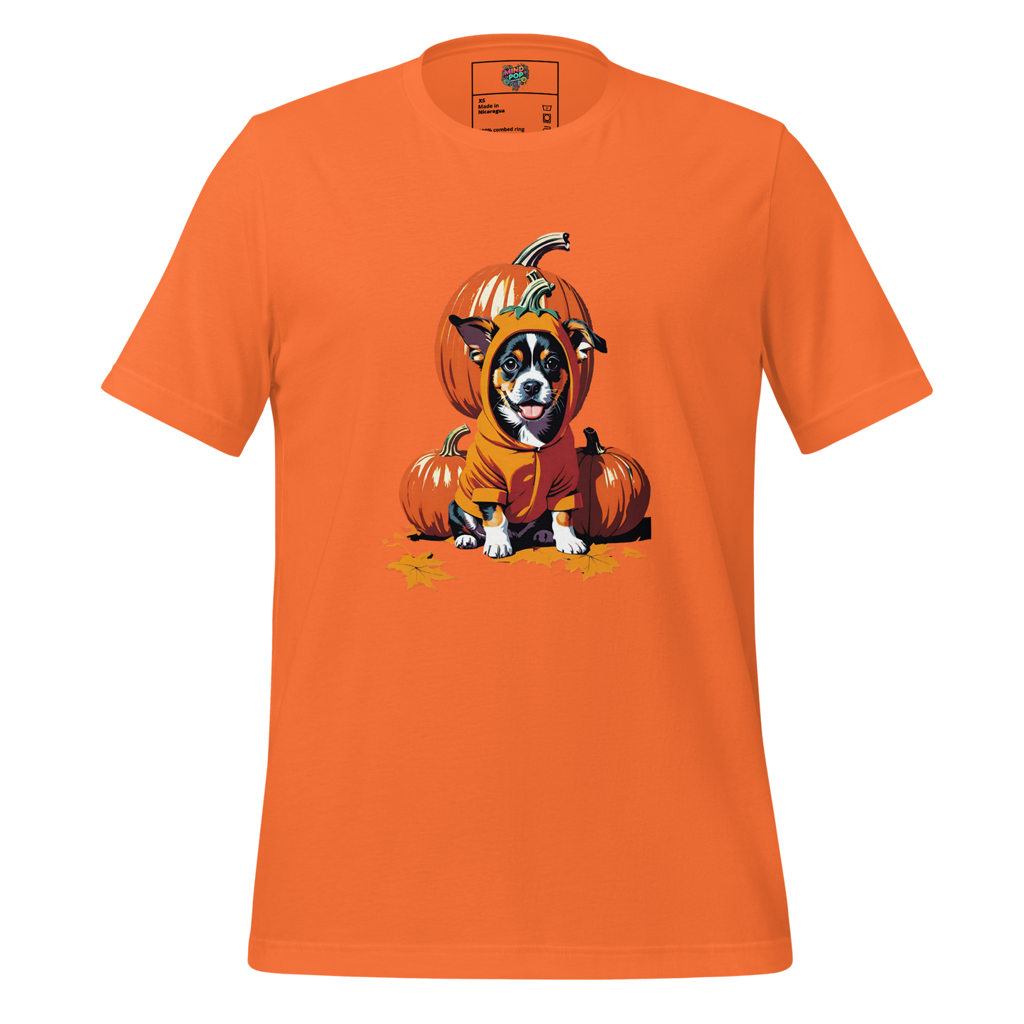 Punkin’ Patch Pup Shirt Orange