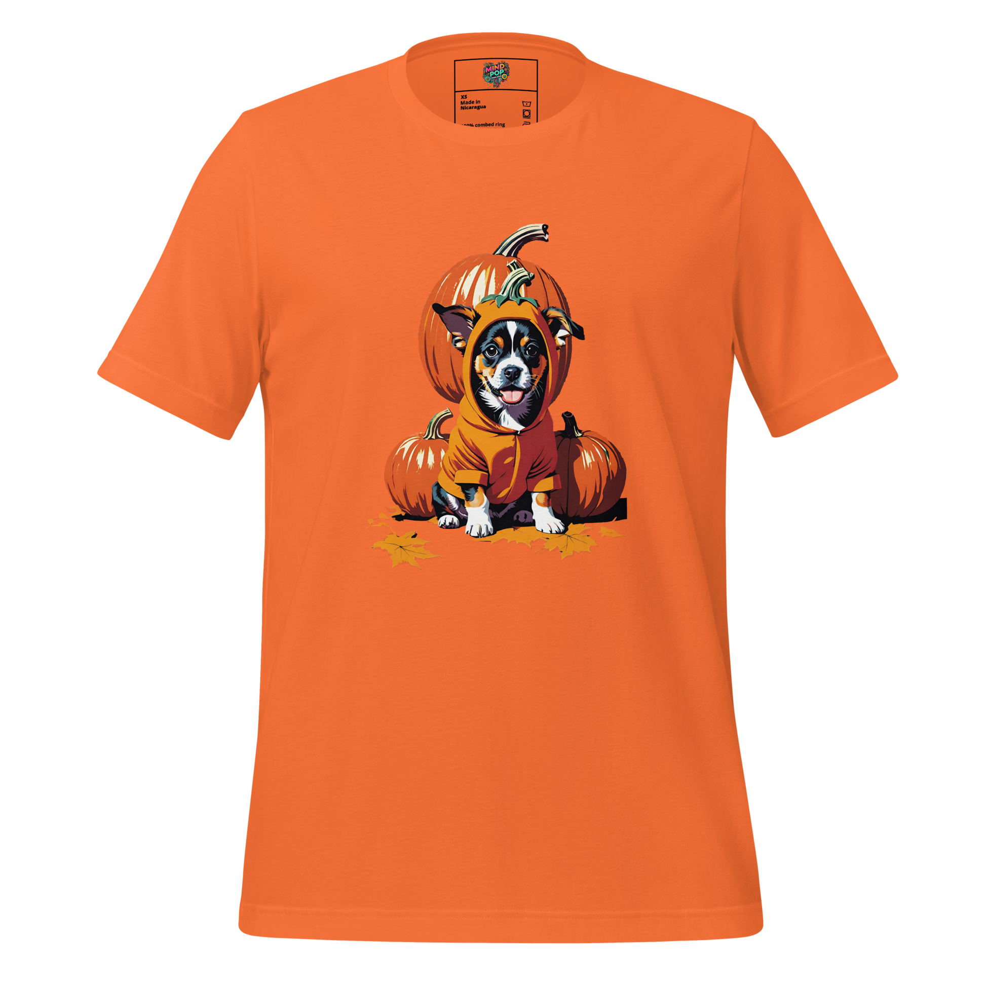 Punkin’ Patch Pup Shirt Orange