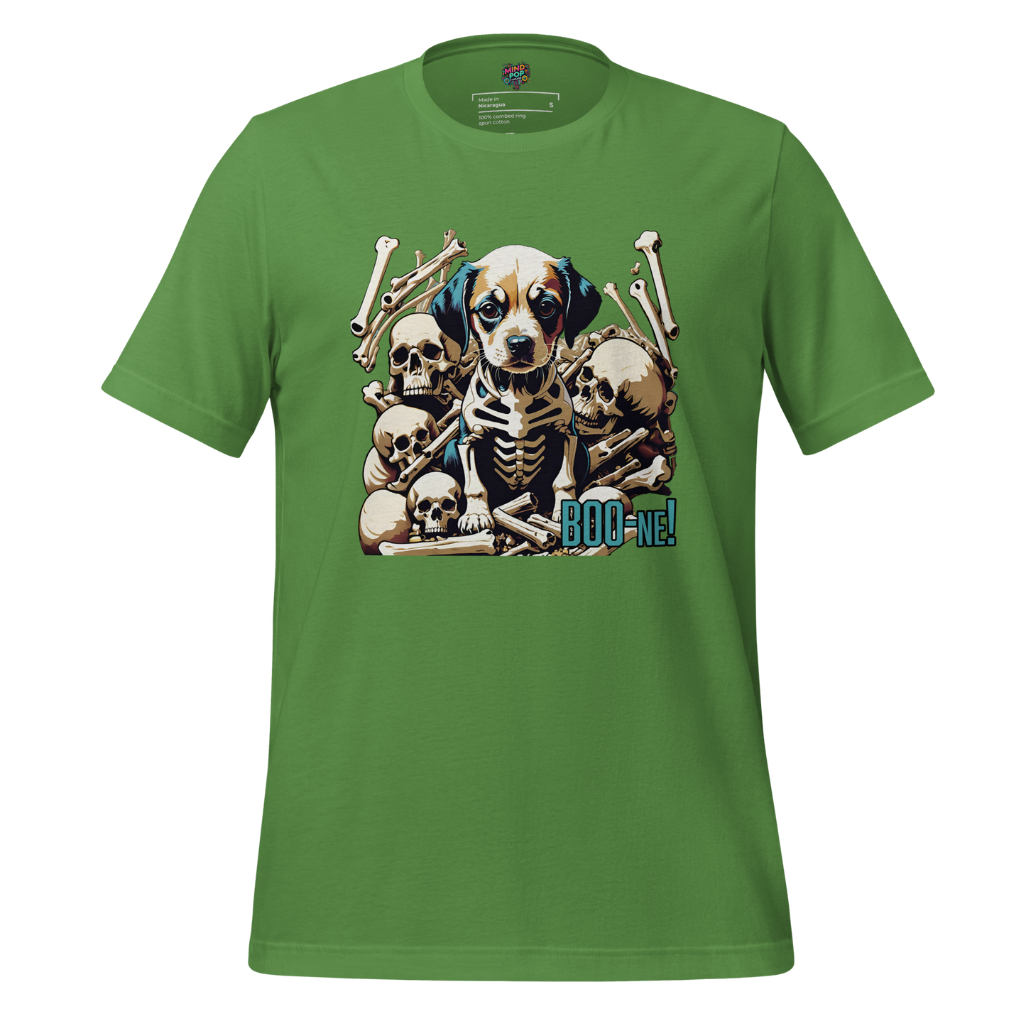 Puppy Bone Yard Shirt Leaf
