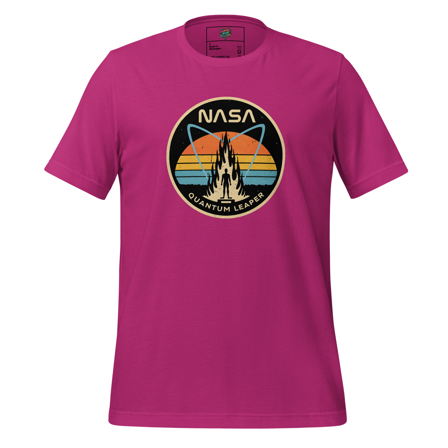 Quantum Leaper Shirt Berry