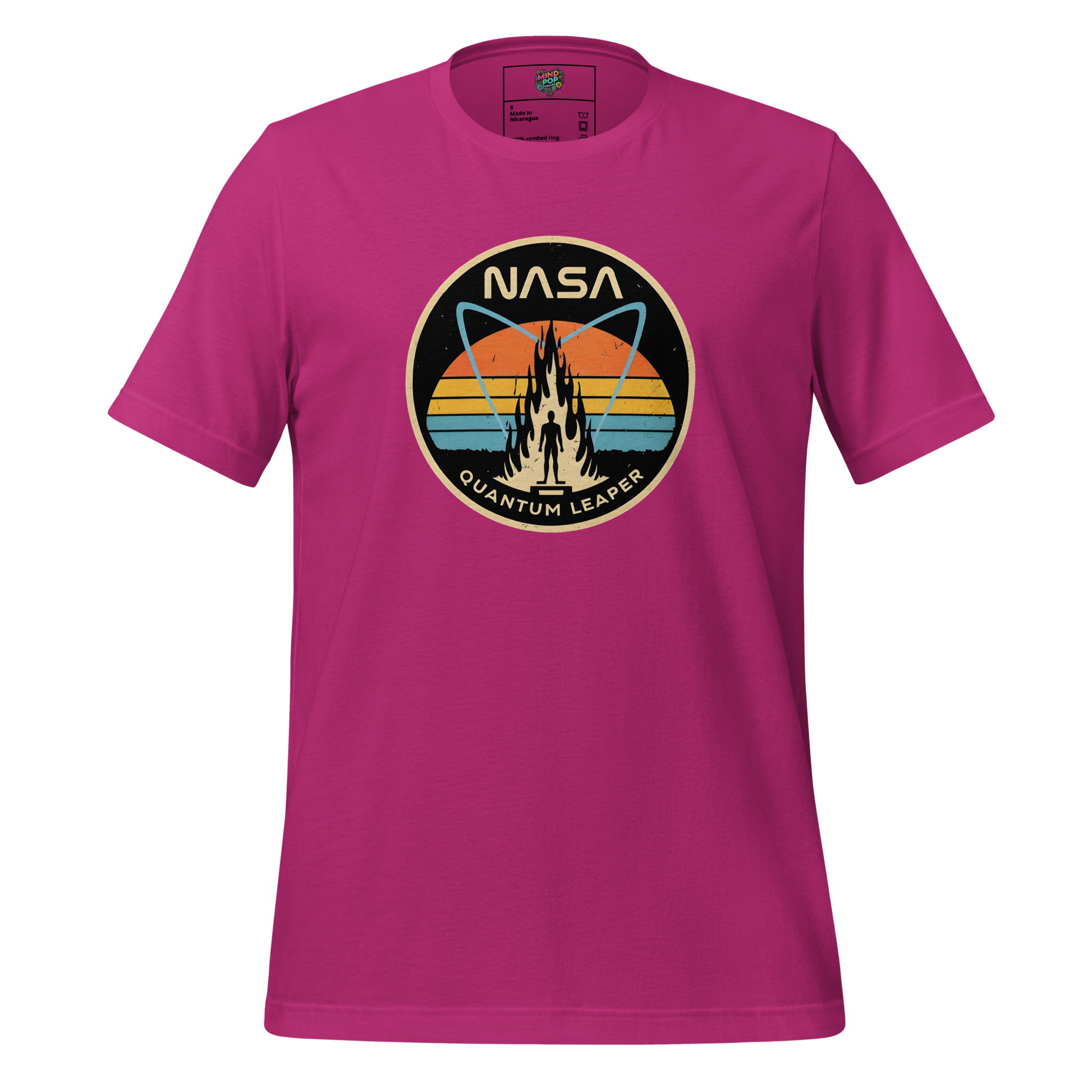 Quantum Leaper Shirt Berry