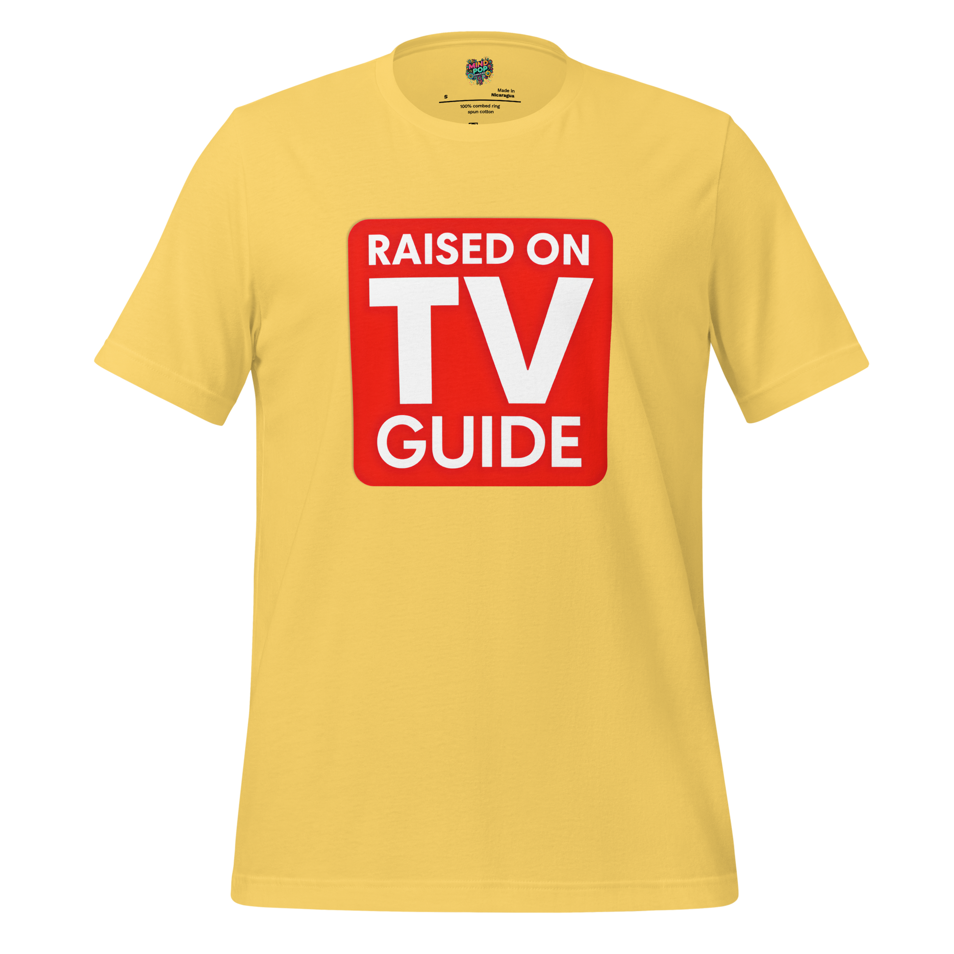 Raised on TV Guide TV Yellow