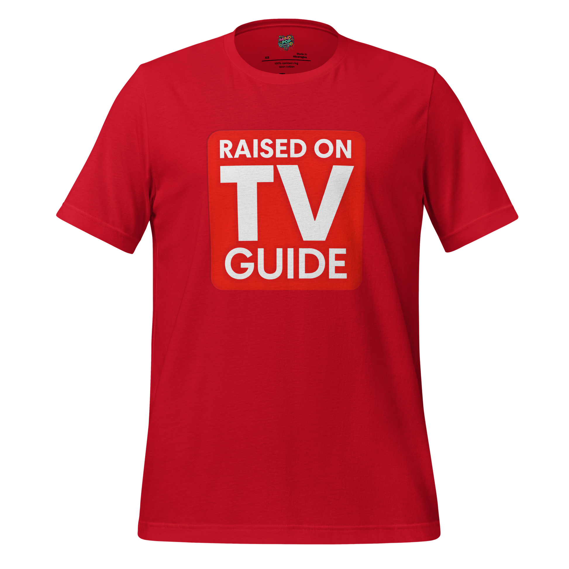 Raised on TV Guide TV Red