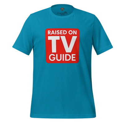 Raised on TV Guide TV Aqua