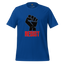 Resist Fist Graphic Tee — Political Protest Shirt True Royal