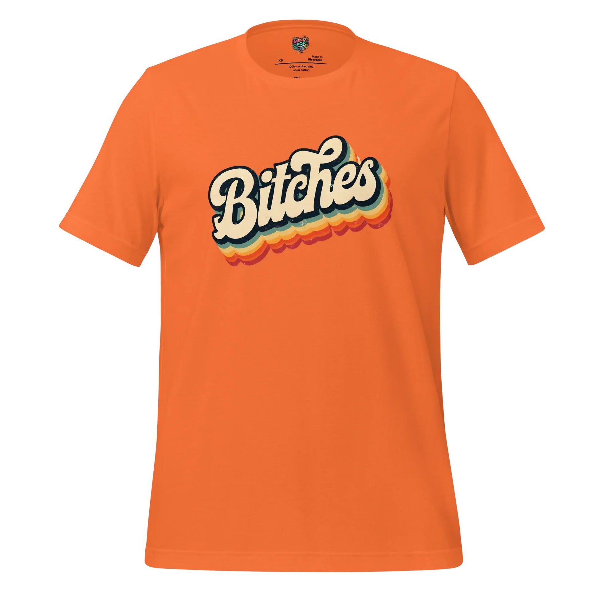 Retro Bitches Shirt Orange