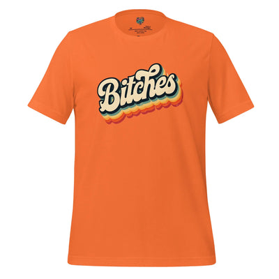 Retro Bitches Shirt Orange