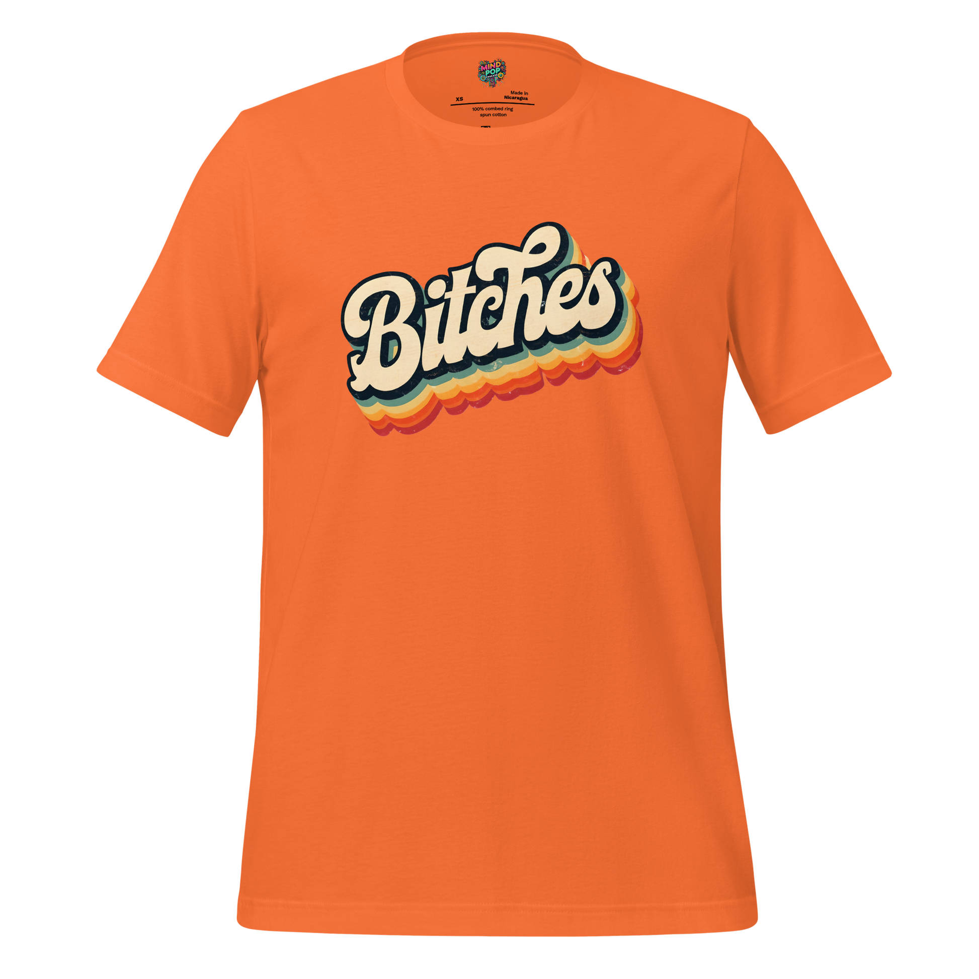 Retro Bitches Shirt Orange