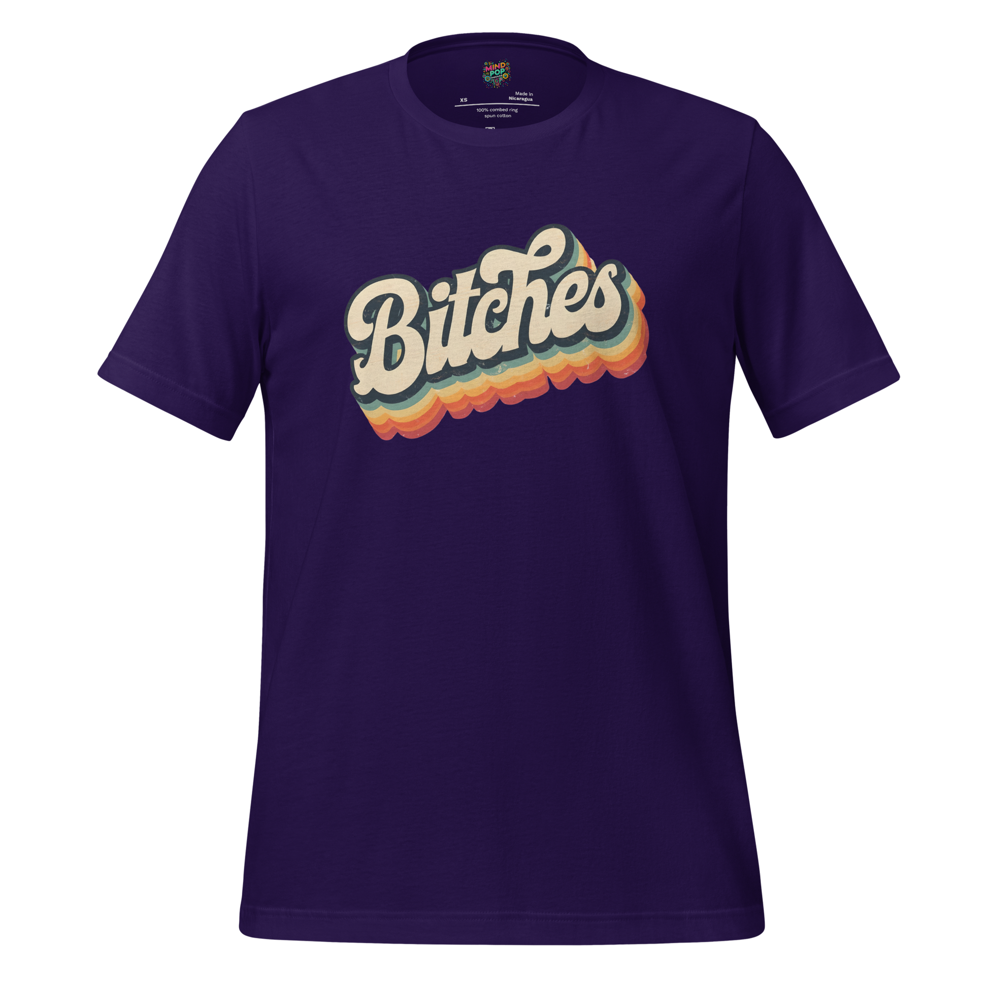 Retro Bitches Shirt Team Purple