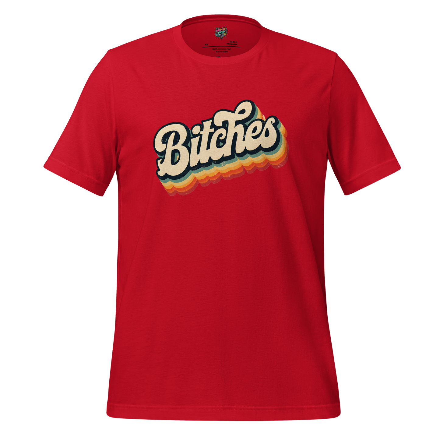 Retro Bitches Shirt Red