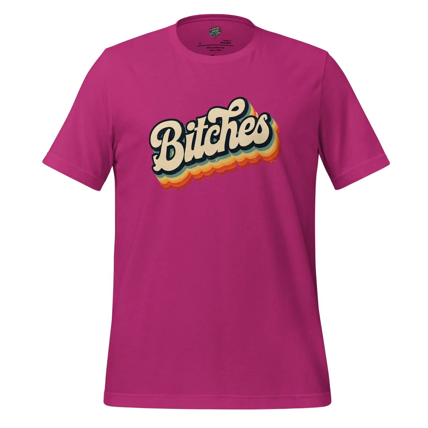Retro Bitches Shirt Berry