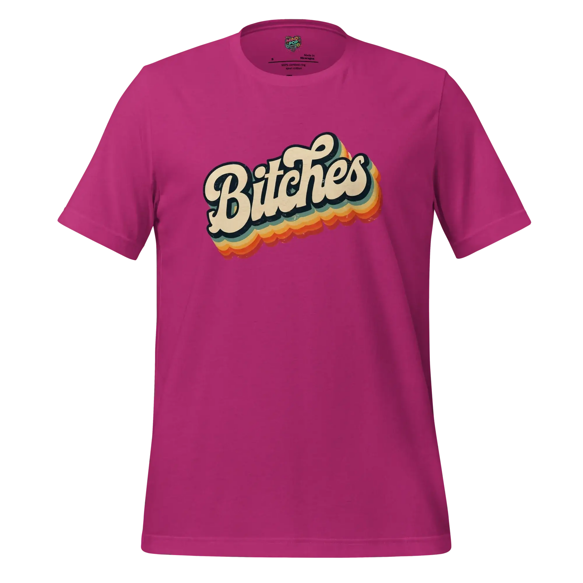 Retro Bitches Shirt Berry