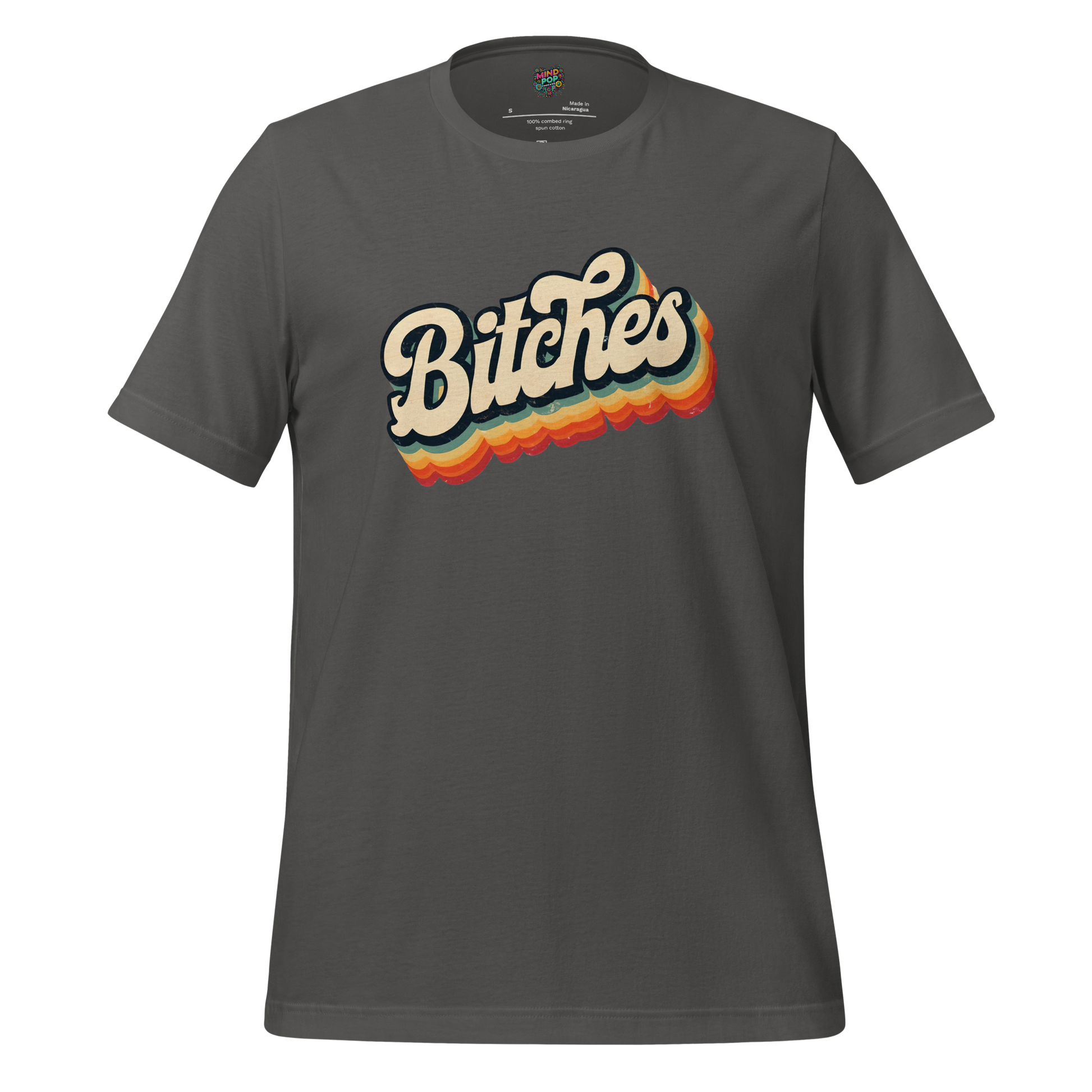 Retro Bitches Shirt Asphalt