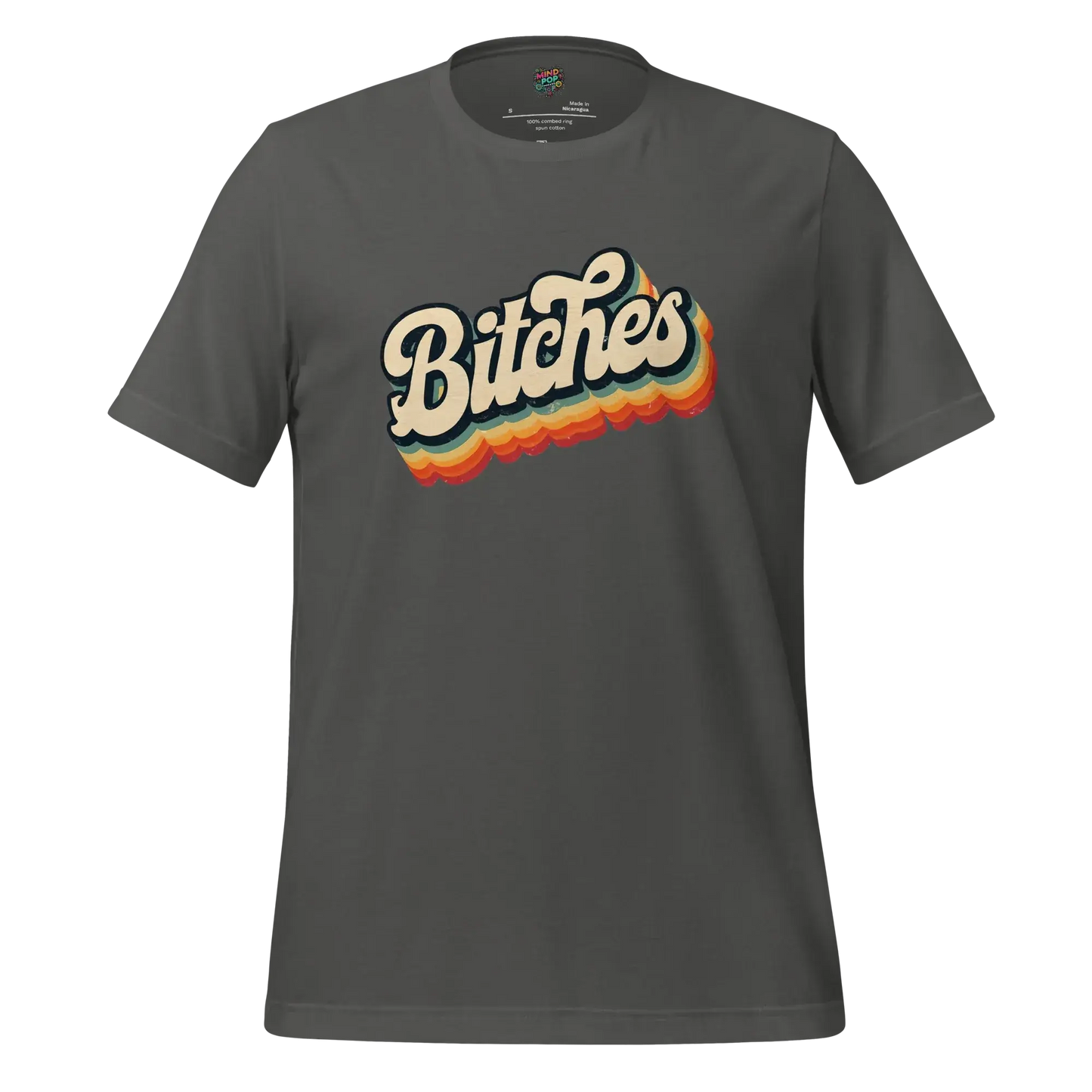 Retro Bitches Shirt Asphalt