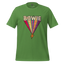 Bowie's Ziggy Stardust Lightning Bolt Tee — 70s Glam Rock Style Leaf