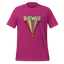 Bowie's Ziggy Stardust Lightning Bolt Tee — 70s Glam Rock Style Berry