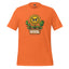 Sad Flower Surviving Not Thriving Shirt for Realists & Overthinkers Orange