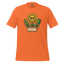Sad Flower Surviving Not Thriving Shirt for Realists & Overthinkers Orange