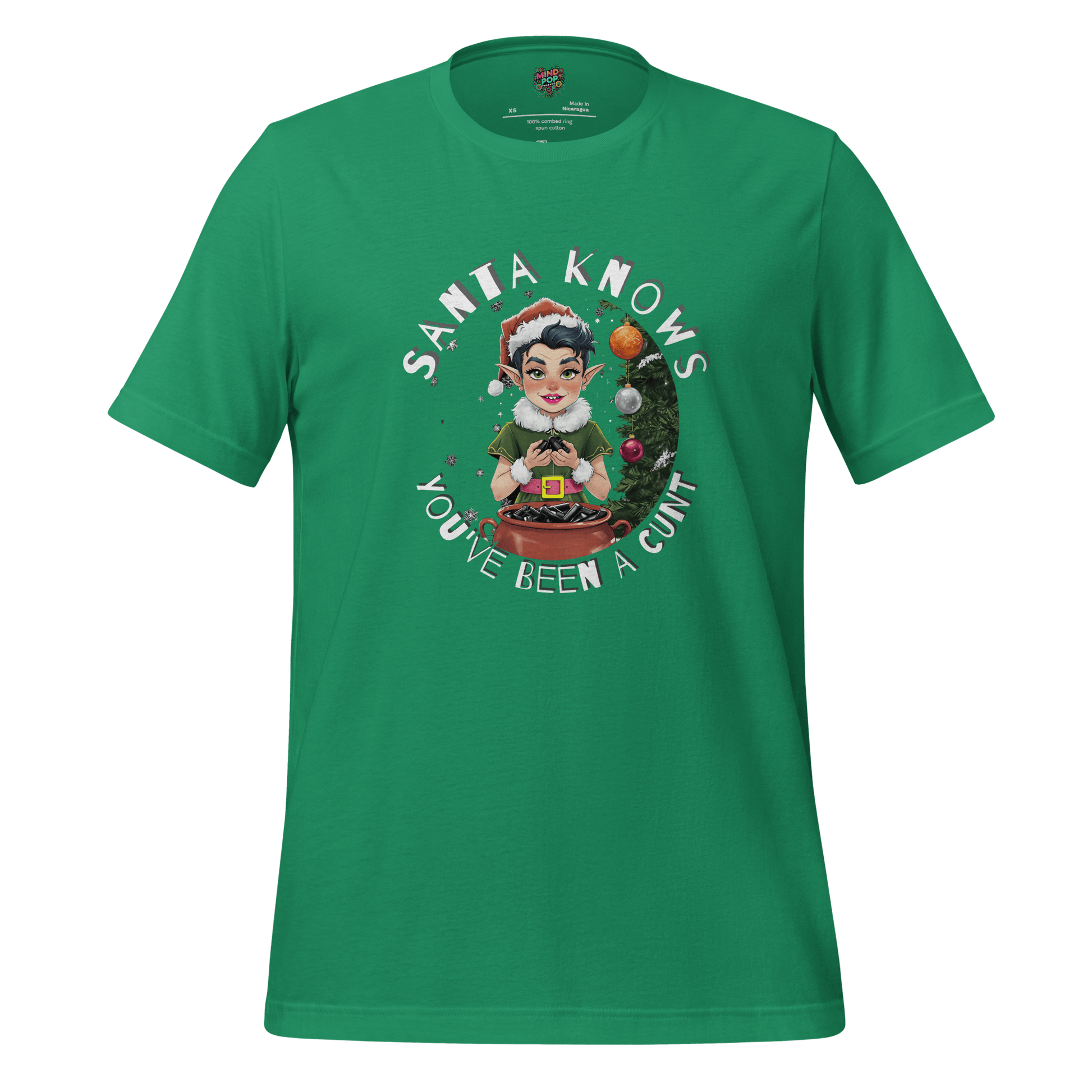 Santa Knows You’ve Been a Cunt Shirt Kelly