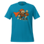 Sasquatch Trick-or-Treat Shirt Aqua