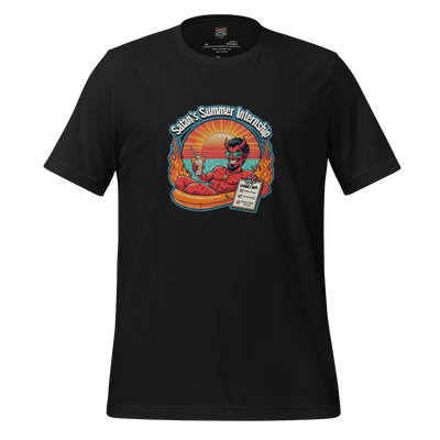 Satan’s Summer Internship Shirt Vintage Black