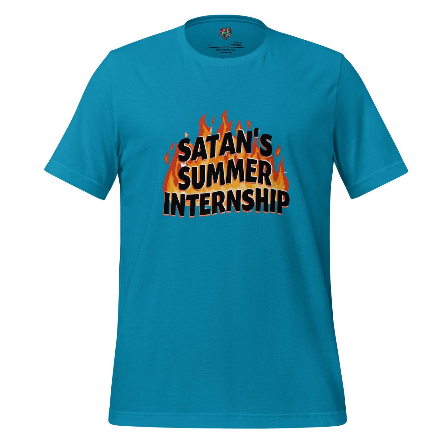 Satan’s Summer Internship Shirt Aqua