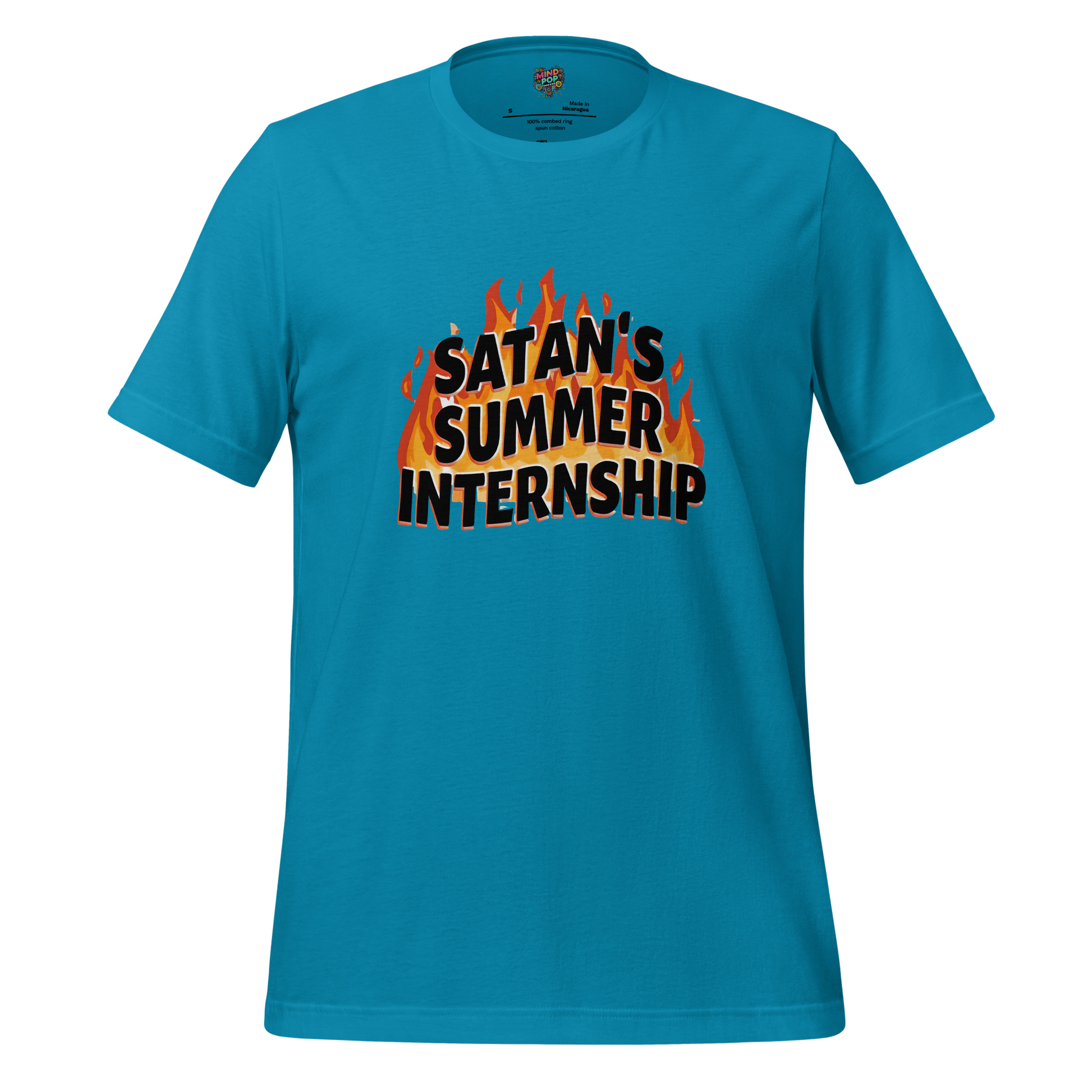 Satan’s Summer Internship Shirt Aqua