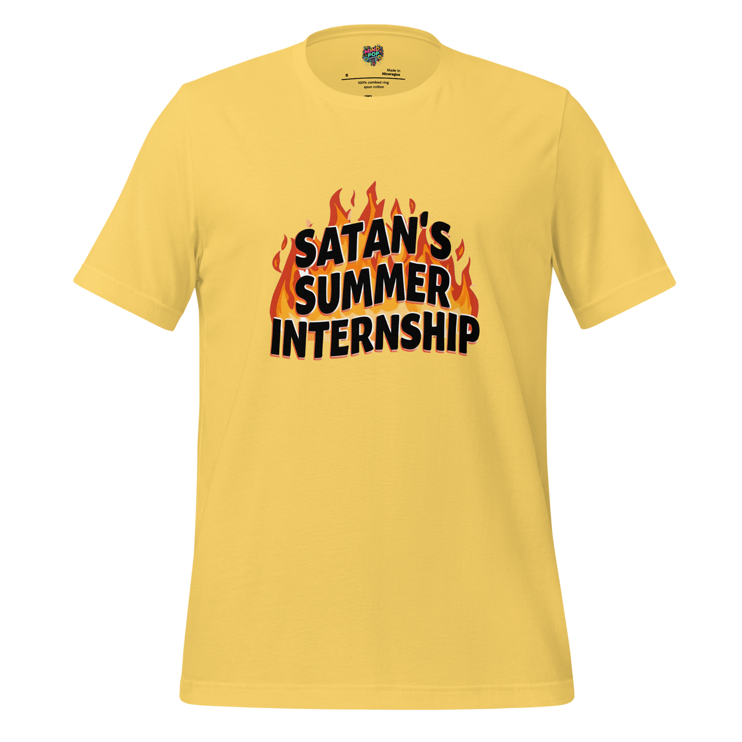 Satan’s Summer Internship Shirt Yellow