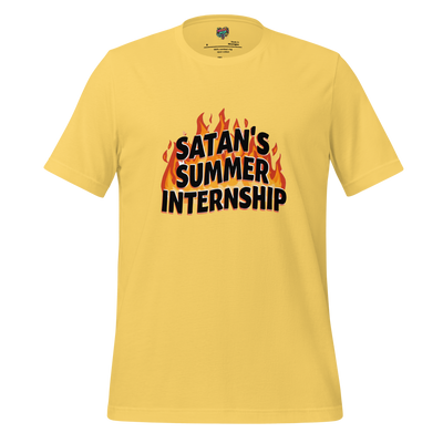 Satan’s Summer Internship Shirt Yellow