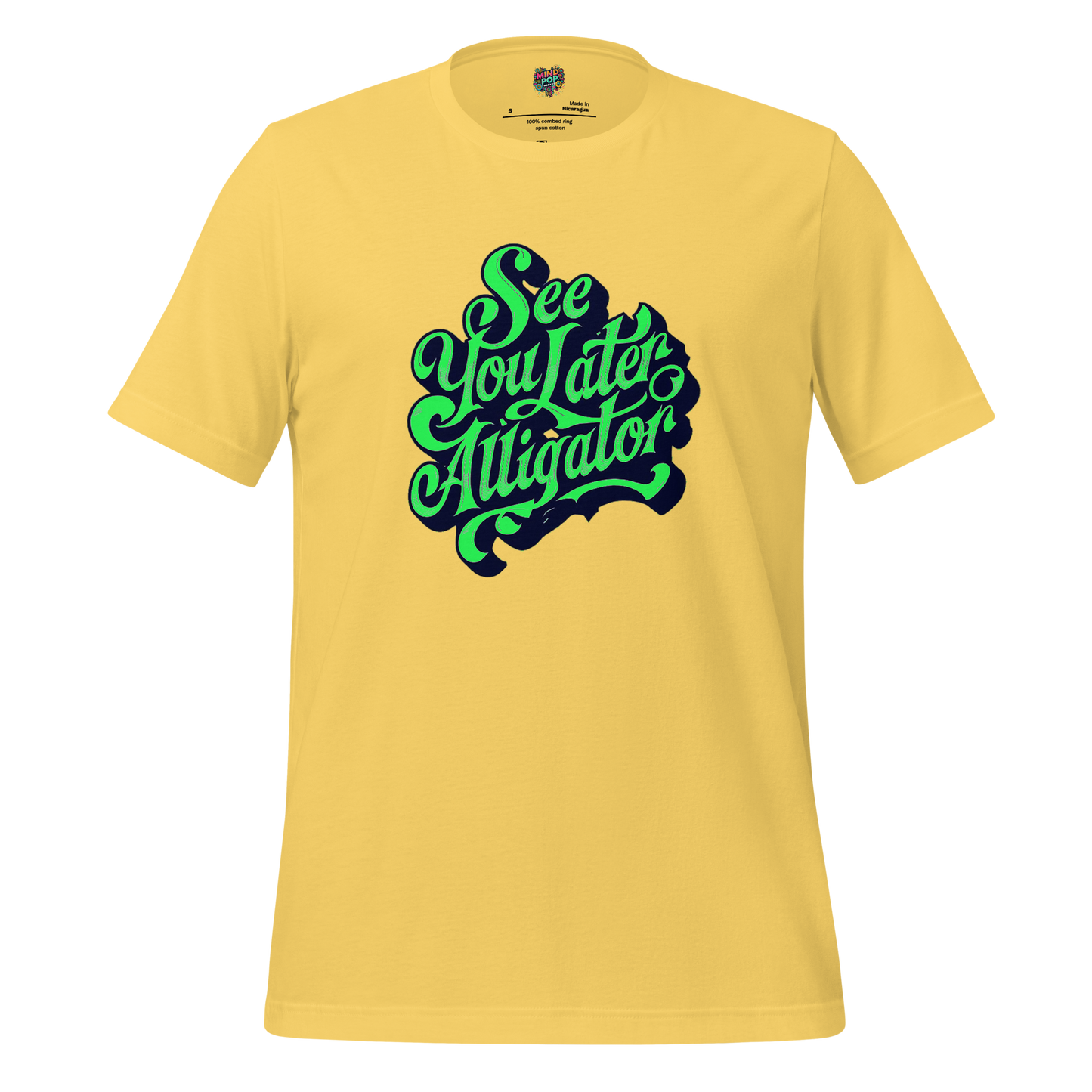 See You Later Alligator Shirt Yellow