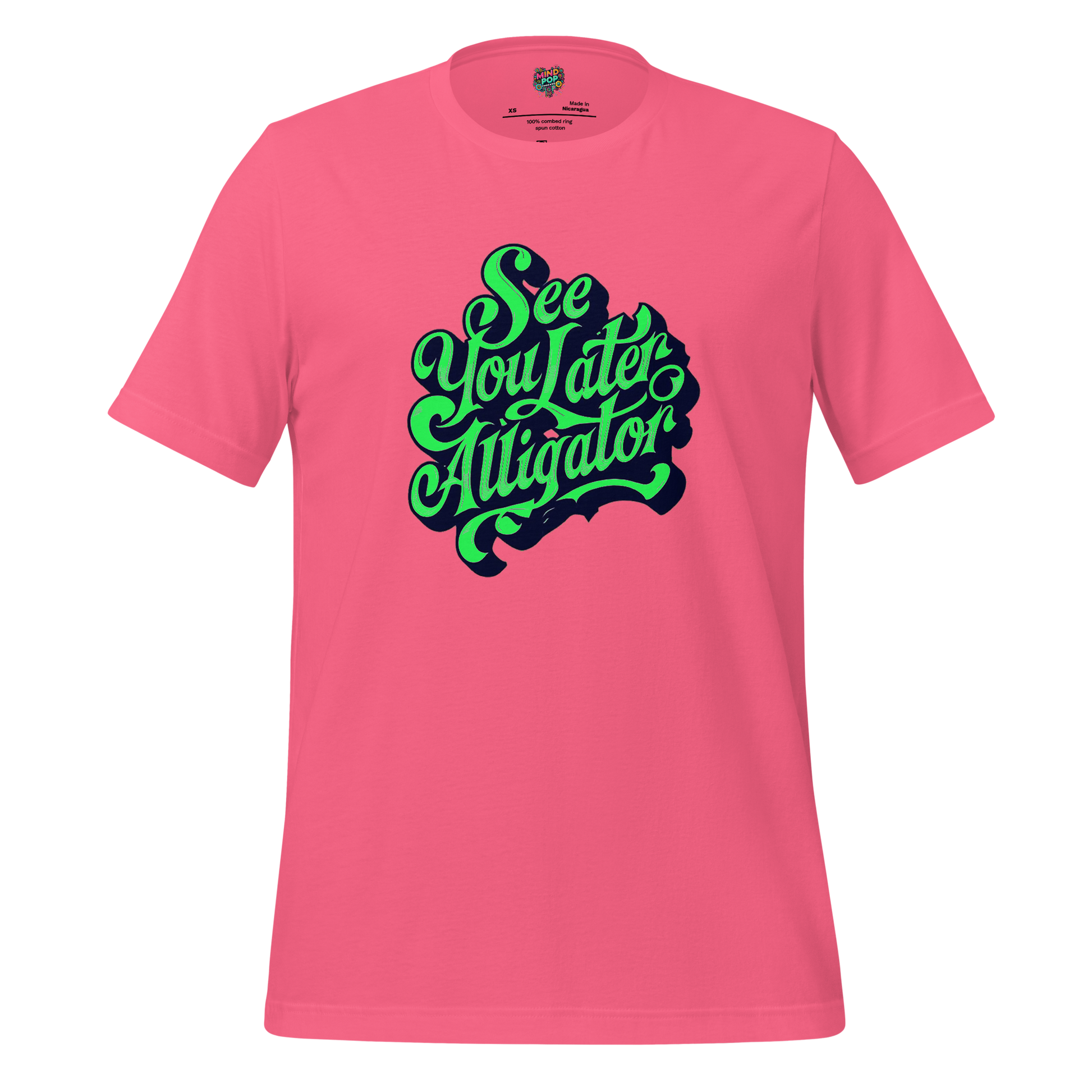 See You Later Alligator Shirt Charity Pink