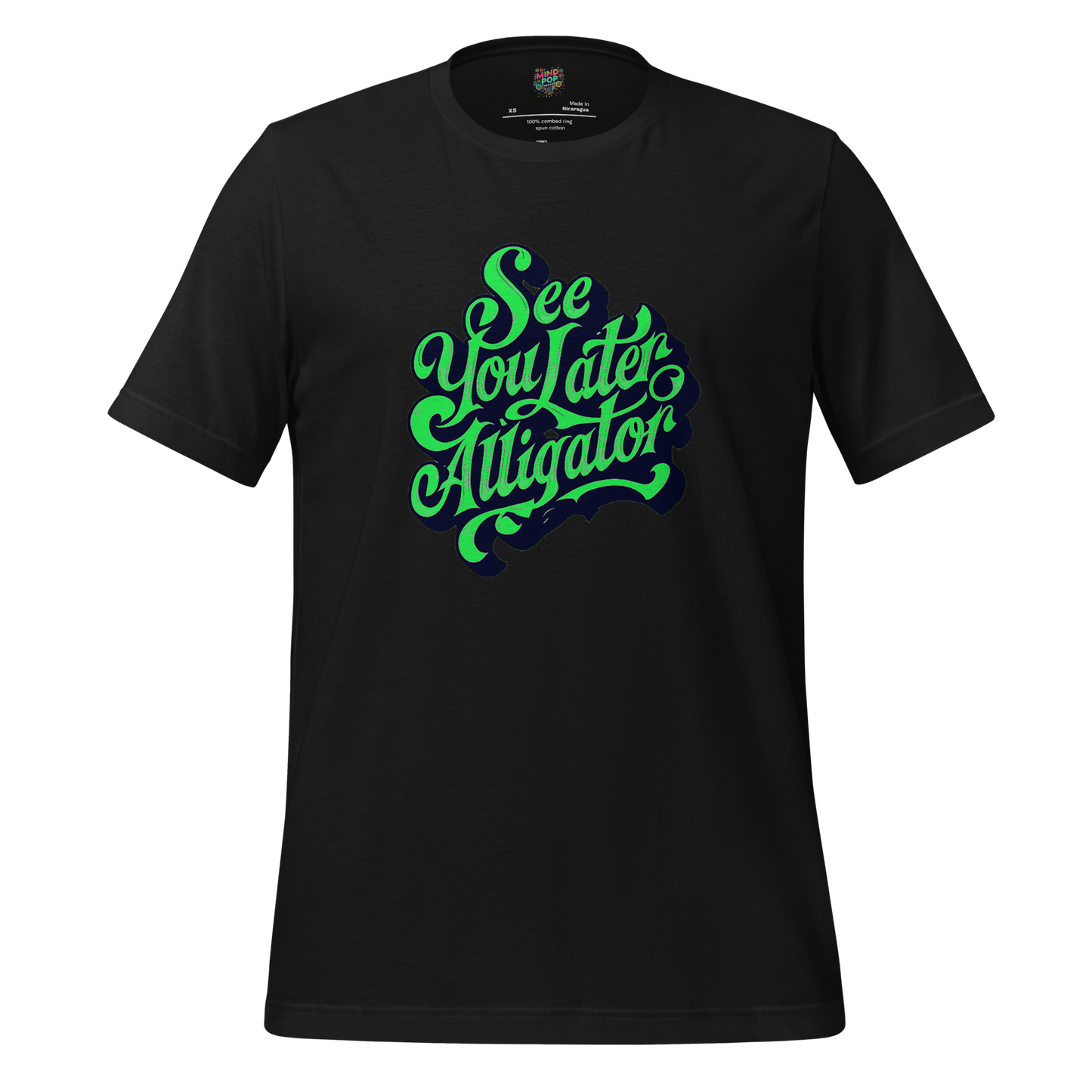 See You Later Alligator Shirt Vintage Black