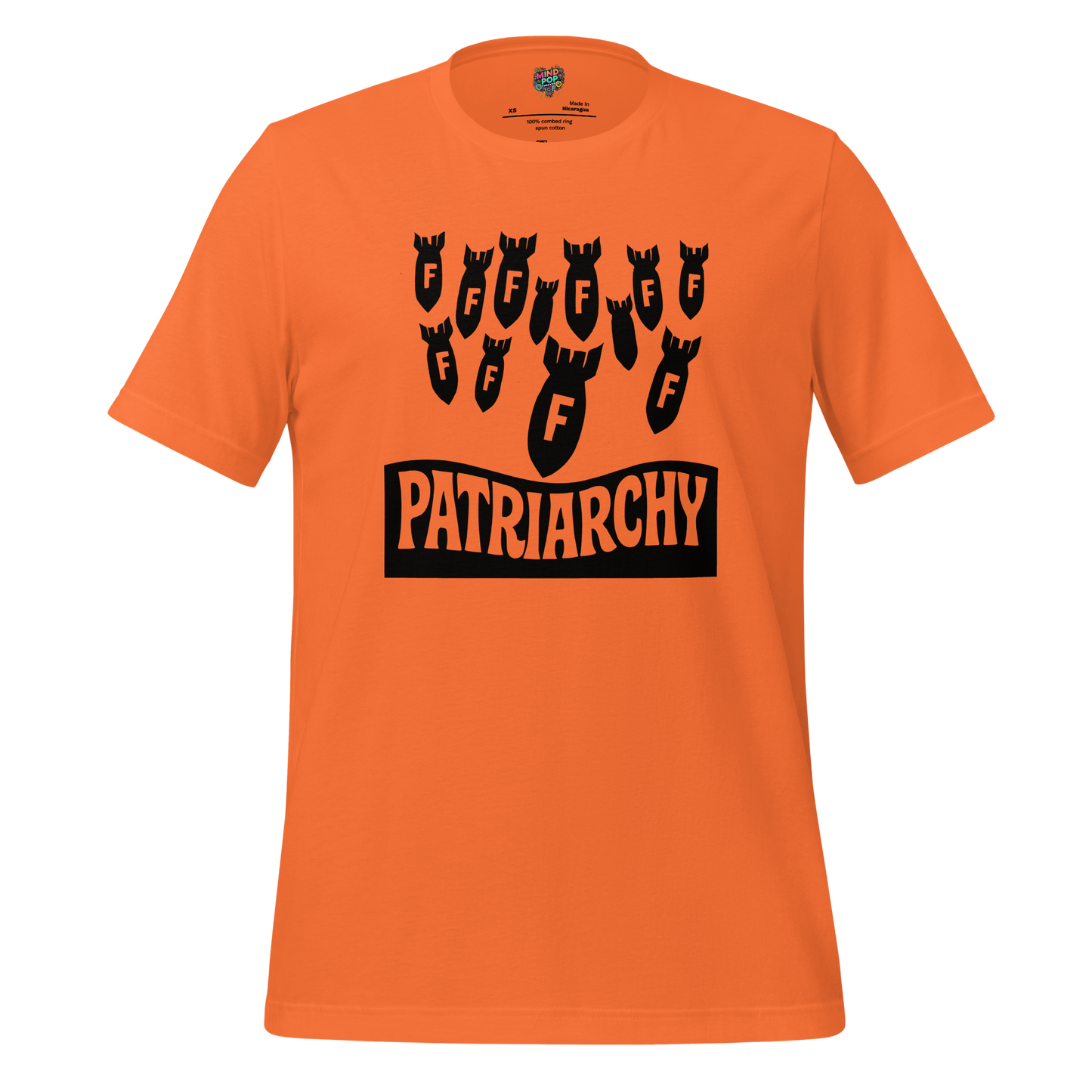 Smash the Patriarchy Shirt Orange
