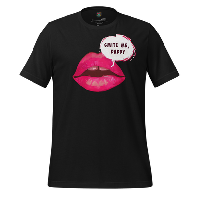 Smite Me Daddy Tee — Blasphemous Humor Graphic Vintage Black