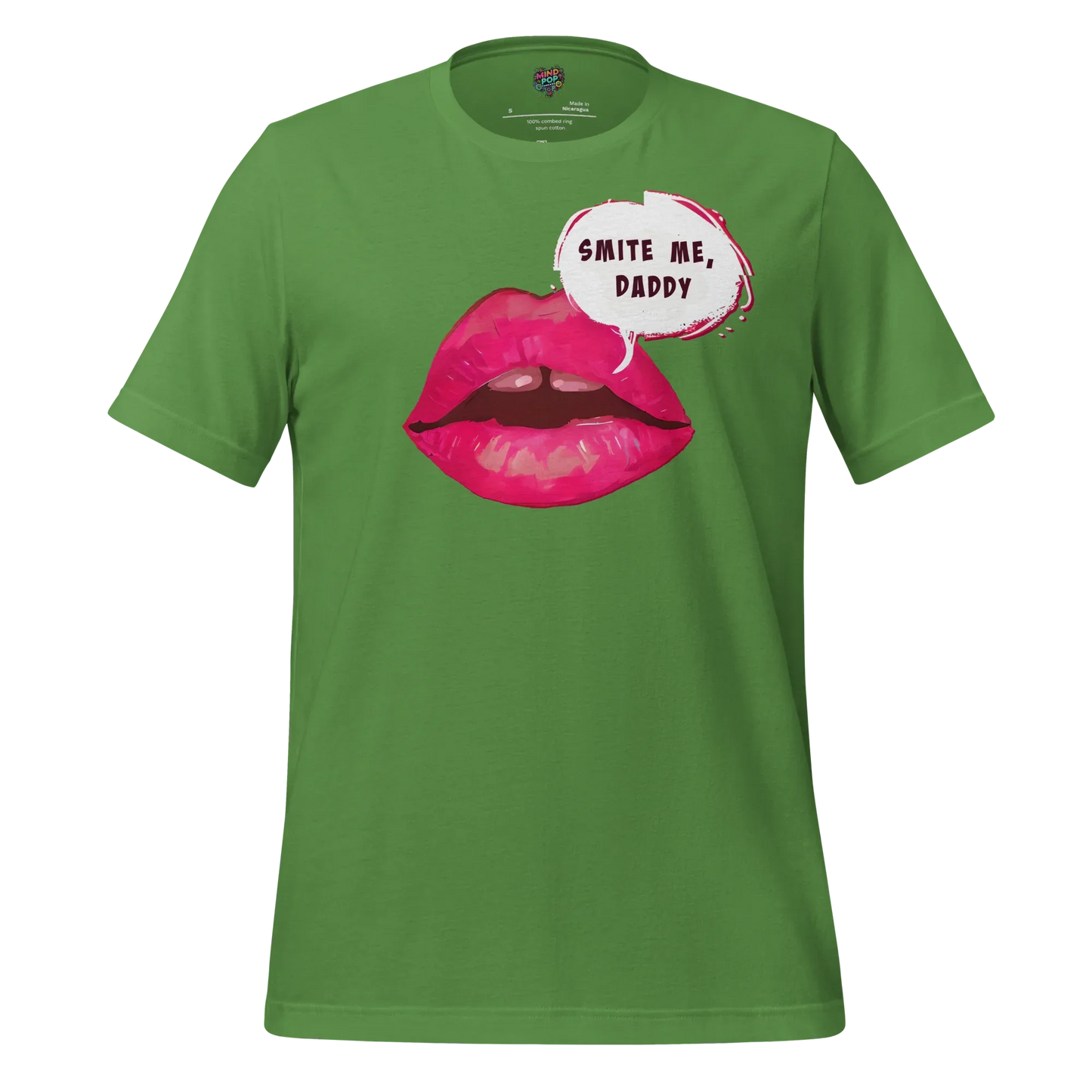 Smite Me Daddy Tee — Blasphemous Humor Graphic Leaf