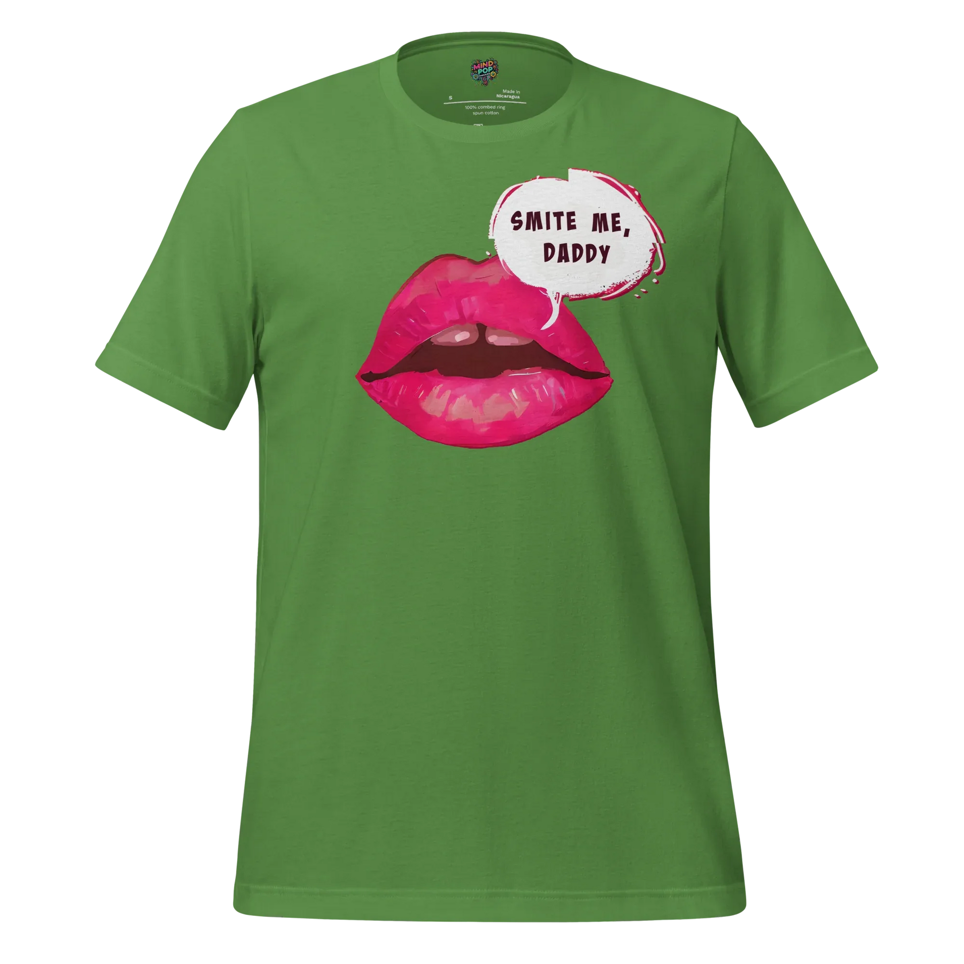 Smite Me Daddy Tee — Blasphemous Humor Graphic Leaf