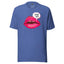 Sod Off Bold Lip Graphic Shirt Heather True Royal