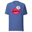 Sod Off Bold Lip Graphic Shirt Heather True Royal