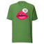 Sod Off Bold Lip Graphic Shirt Leaf