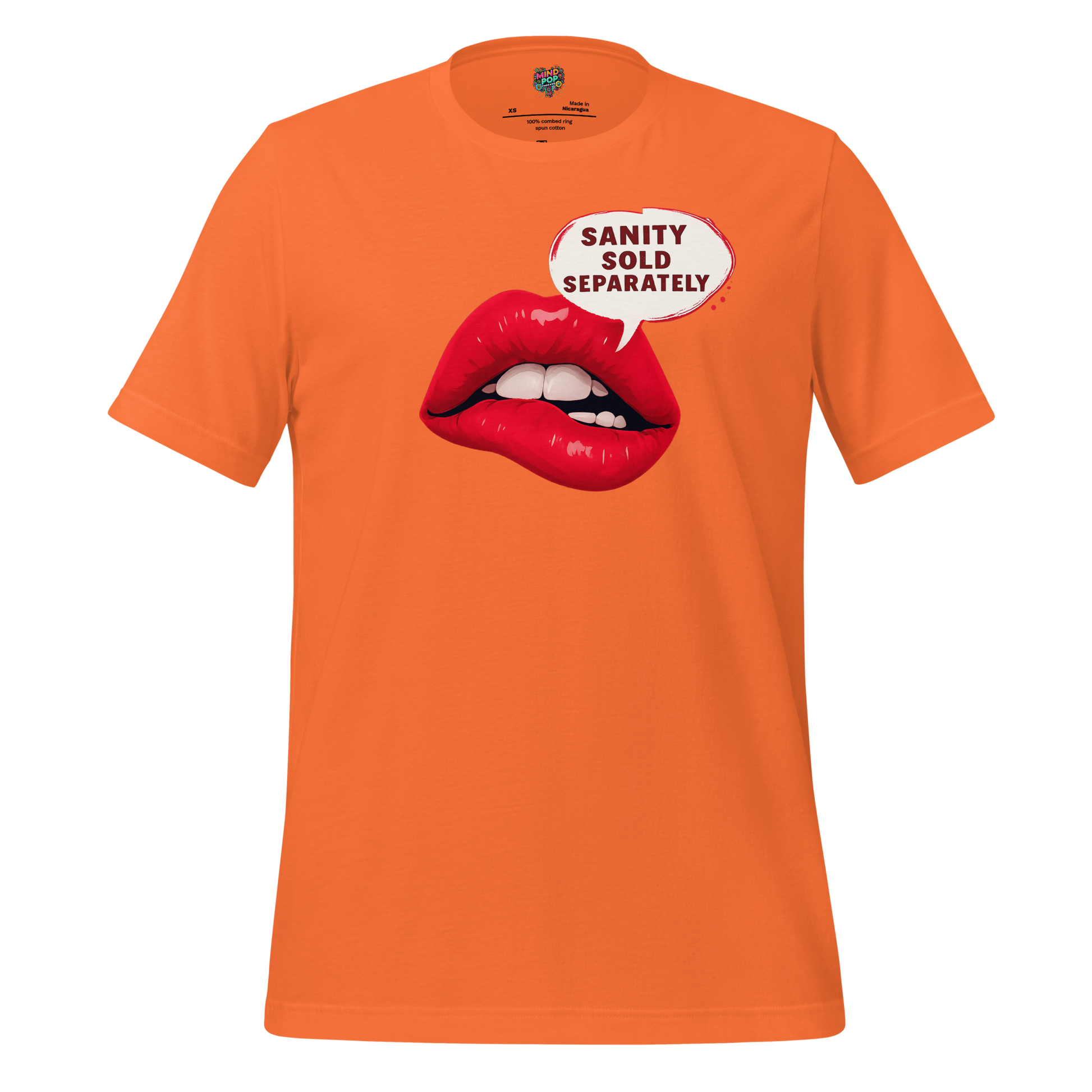 Sold Separately Shirt Orange