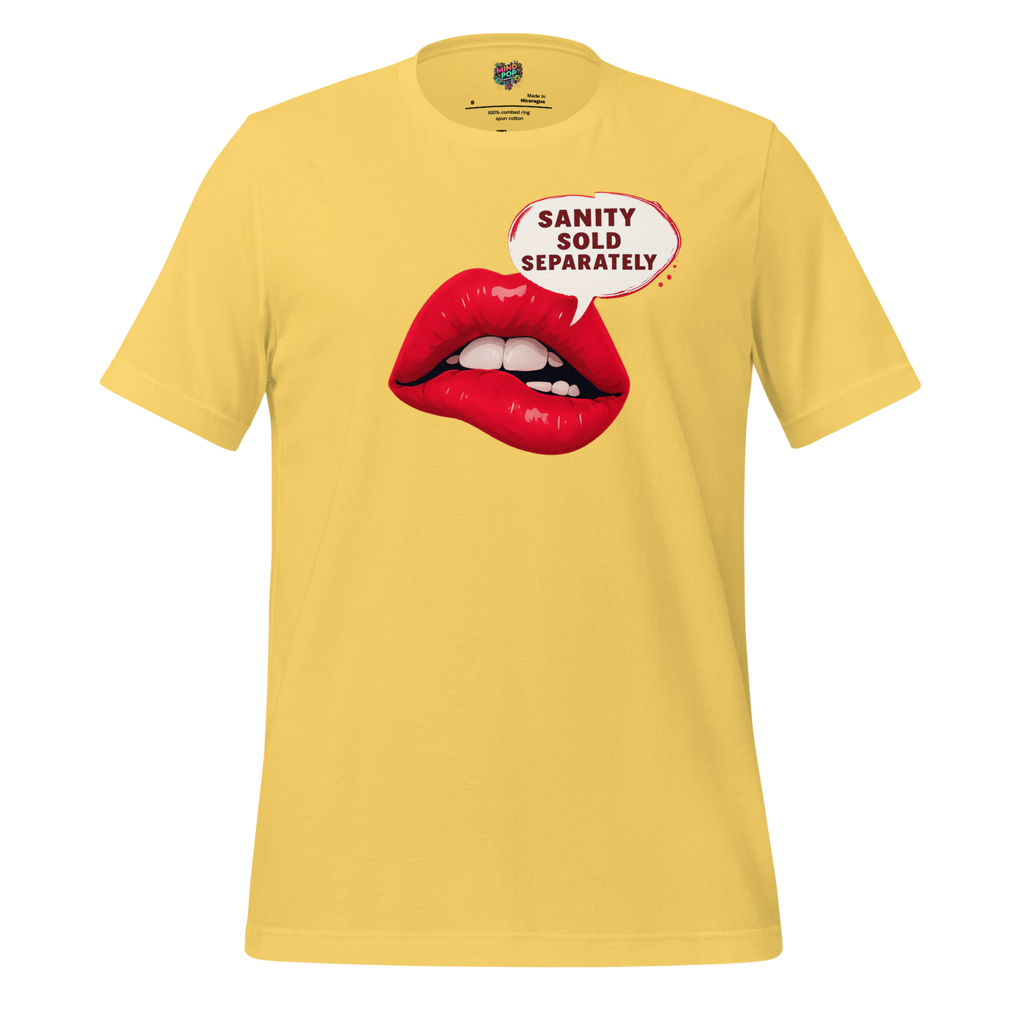 Sold Separately Shirt Yellow