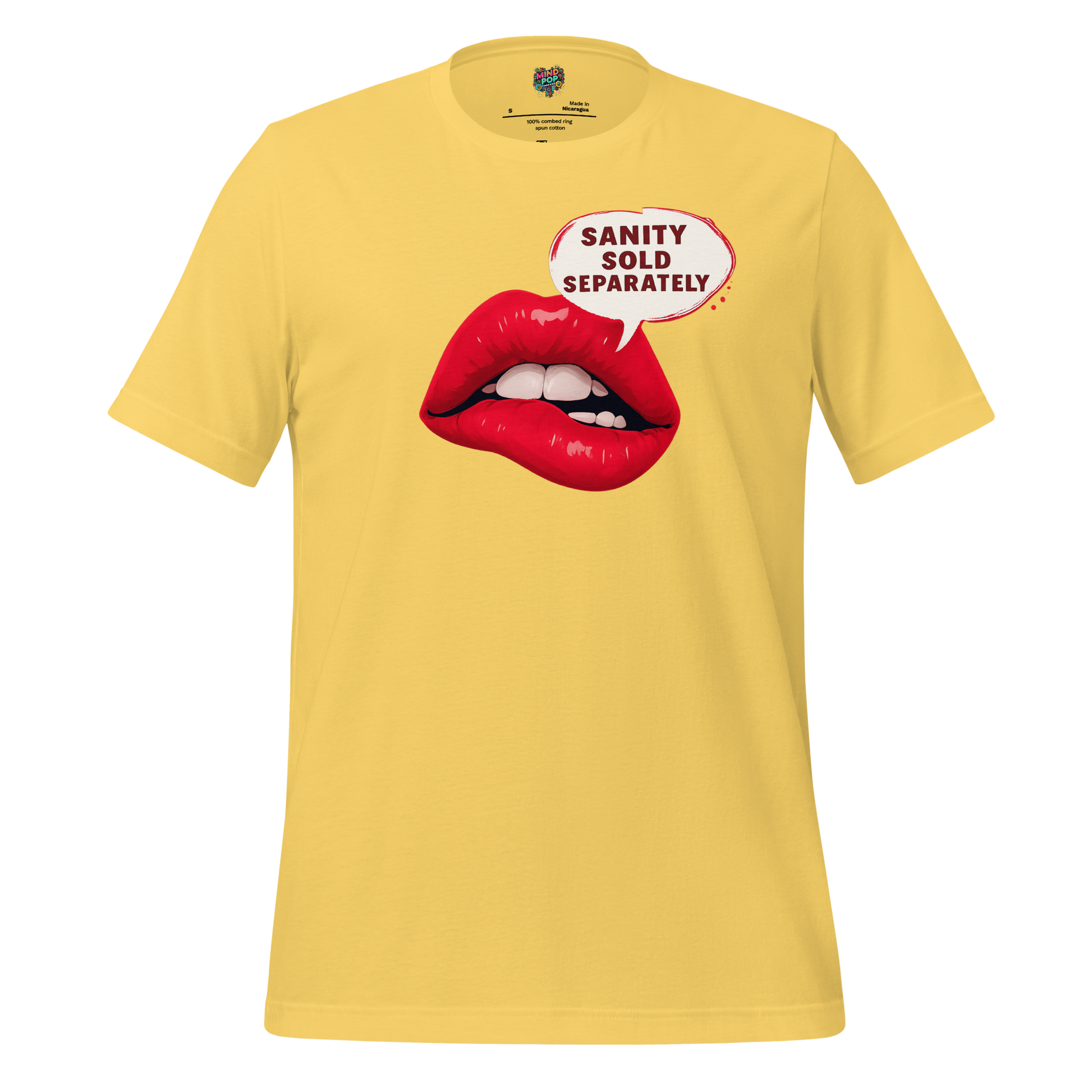 Sold Separately Shirt Yellow