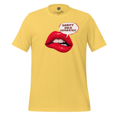 Sold Separately Shirt Yellow