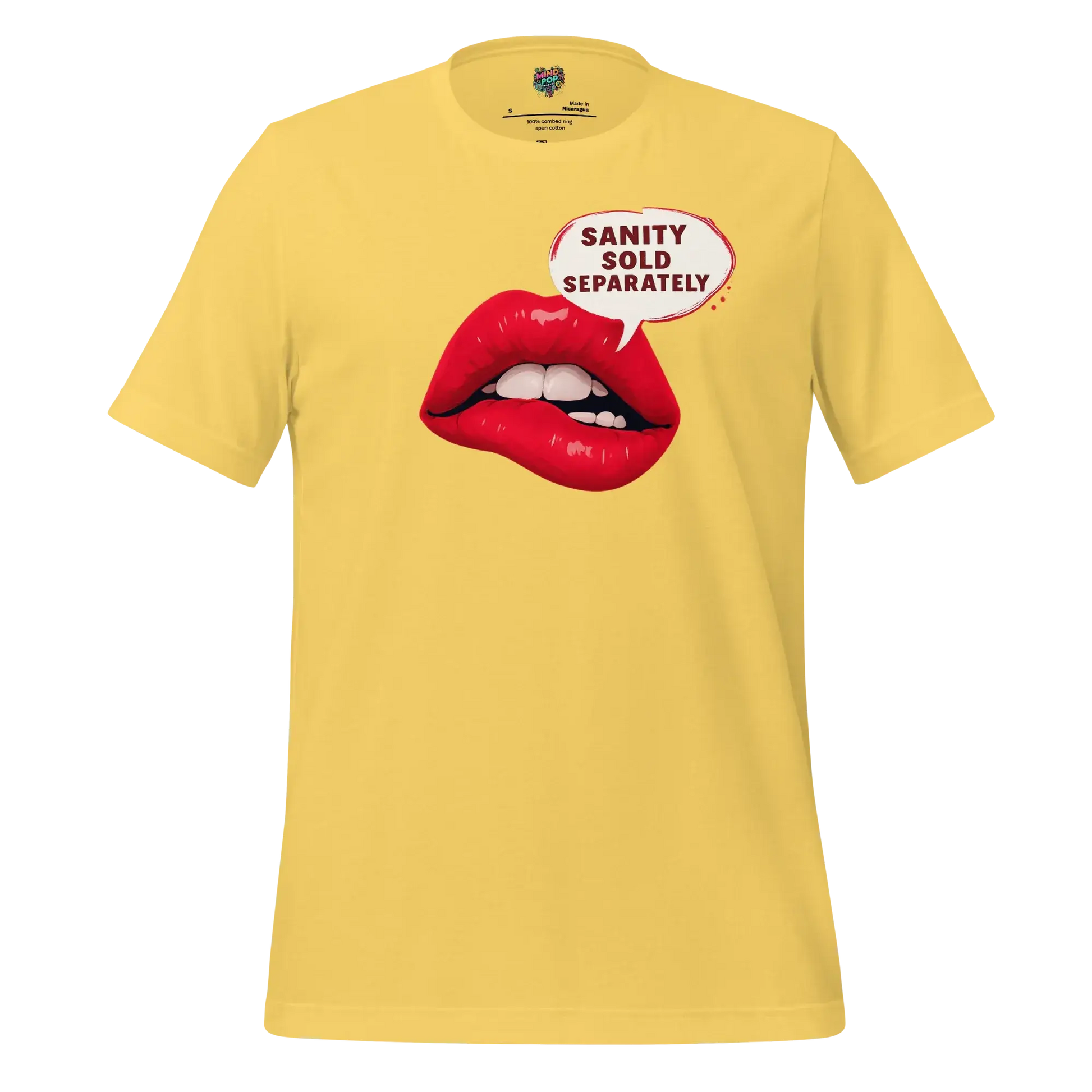 Sold Separately Shirt Yellow