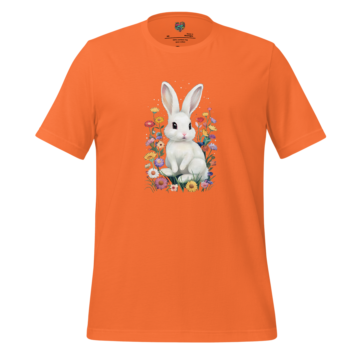 Spring Bunny Shirt Orange