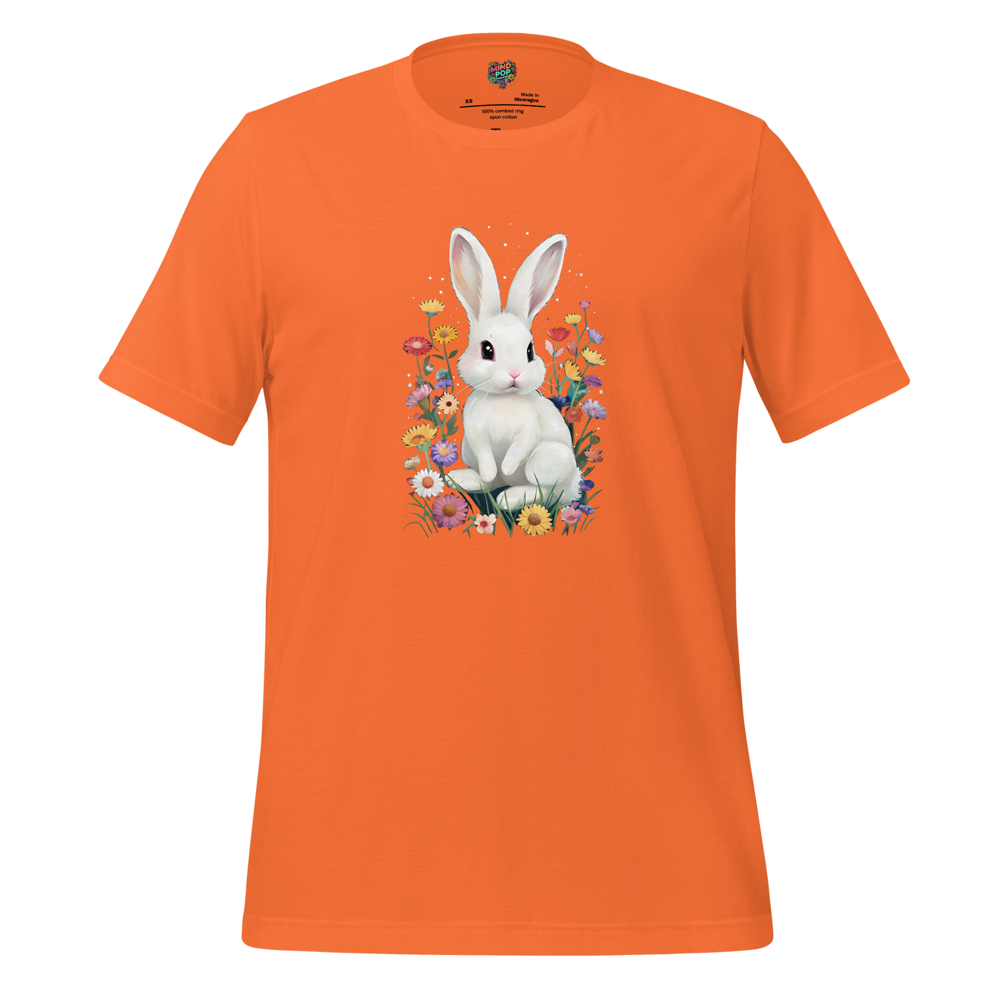 Spring Bunny Shirt Orange