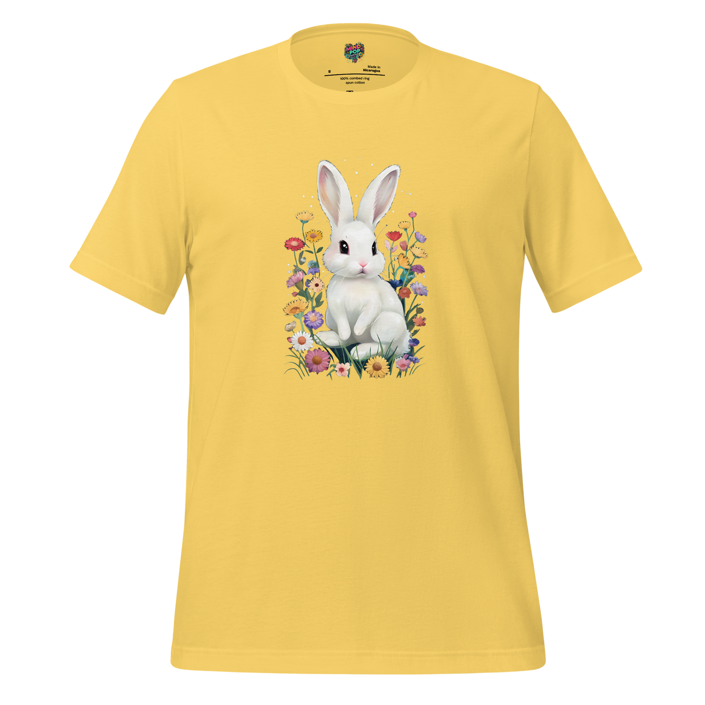 Spring Bunny Shirt Yellow