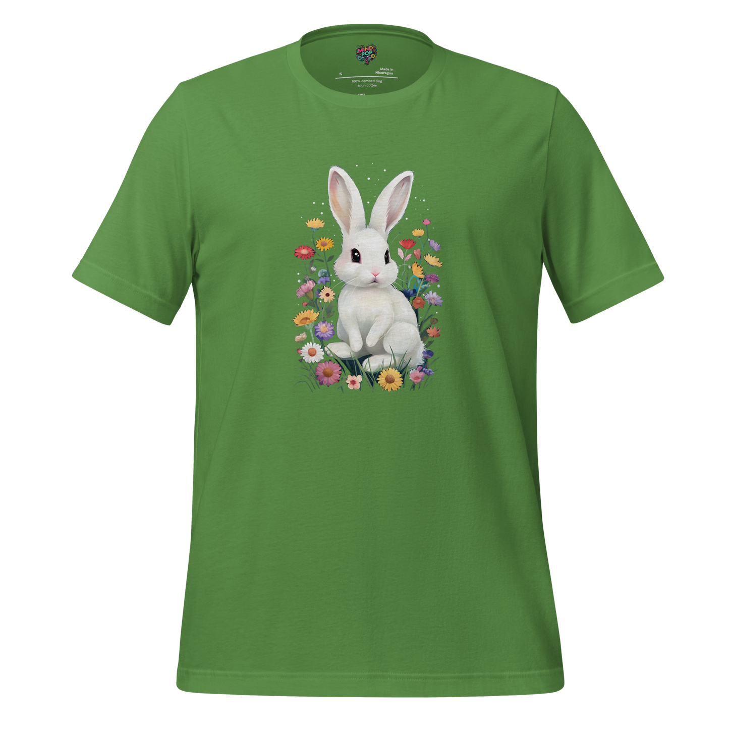Spring Bunny Shirt Leaf