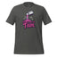 Sprinkled with the ’Tism Glitter Shaker Neurospicy Humor Tee Asphalt