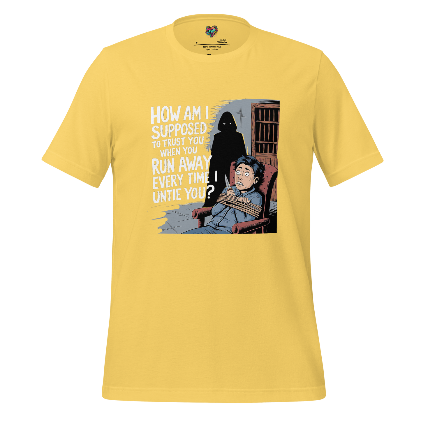 Stop Running - Lovers Shirt Yellow